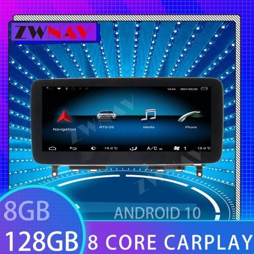 Car Dvd Multimedia Player Auto For Mecerdes Benz C-W204 2007-2011 inch10.25 Android 10 Eight core GPS Navigation 128G CARPLAY