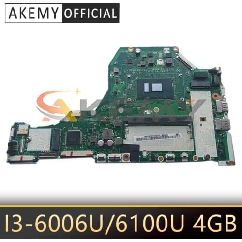 For Acer Aspire A315-51G A515-51G A517-51G A615-51G Laptop motherboard C5V01 LA-E891P W/ I3-6006U/6100U 4GB-RAM 100% Fully Test