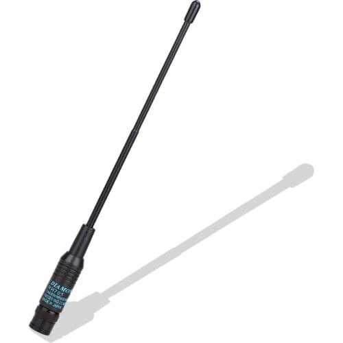 Diamond RH701 BNC Dual Band UHF/VHF 144/430Mhz Soft Antenna For IC-V8 IC-V82 IC-V85 TK308 HT440 CP500 Walkie Talkie 2 Way Radio