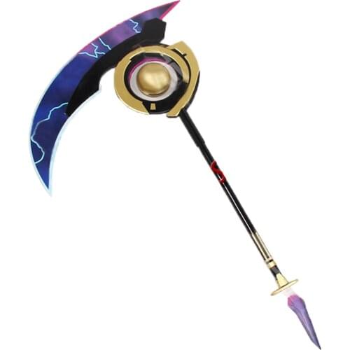 Game LOL League of Legends Shieda Kayn sickle weapon equipment cosplay props for Halloween Fancy Stage Performance Props