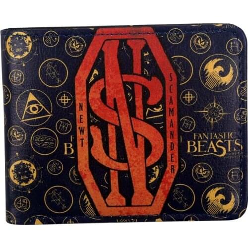Hot selling 2018 products movie purse Fantastic Beasts and Where to Find Them wallet with card holder Coin Pocket