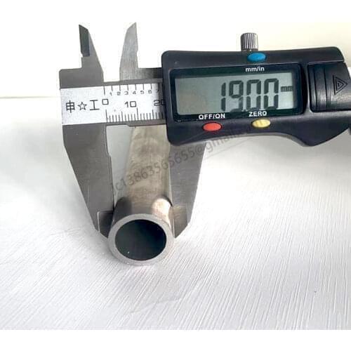 Metal Tube Stainless Steel Pipe 304 Outer Diameter OD19mm ID17mm 11mm Precise Needle Pipes Connector Length 500mm