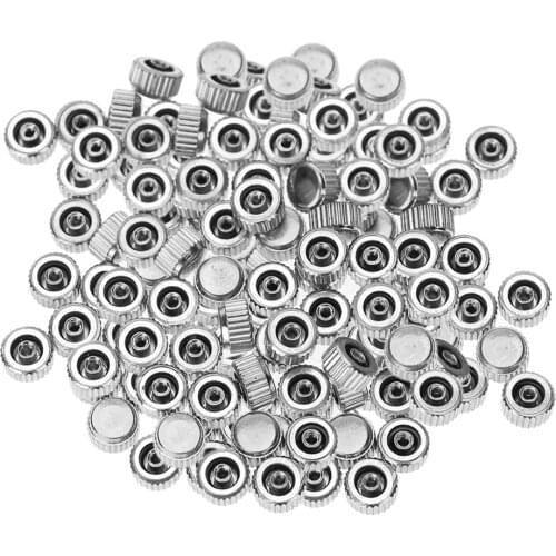 Pack Of 100 Watch Crowns Replacement Watch Watchmakers Repairs