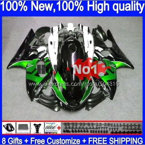 YZF 600R For YAMAHA YZF600R Thundercat 2002 2003 2004 05 06 07 39MC.85 Black Green YZF-600R 96 02 03 04 2005 2006 2007 Fairings
