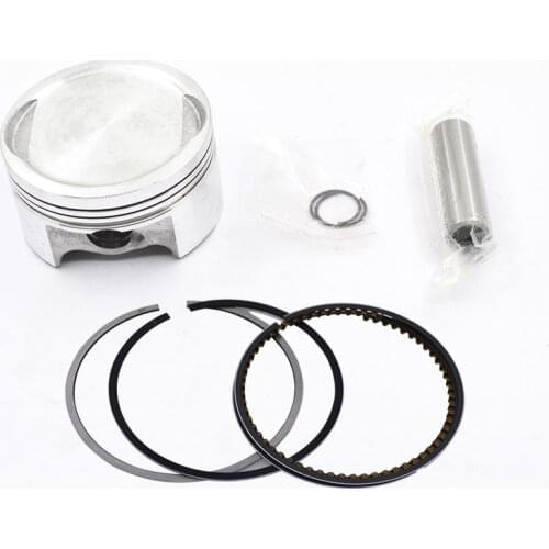 Motorcycle Piston 63.5mm 65.5mm Pin 14mm Ring Gasket Set For CBF150 XR150 Upgraded CBF185 CBF200 XR185 XR200 Modified Parts
