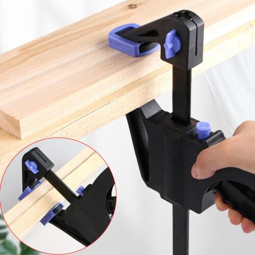 Spreader Work Bar Clamp F Clamp Gadget Tool DIY Hand Speed Squeeze Quick Ratchet Release Clip Kit 4 Inch Wood Working Tools