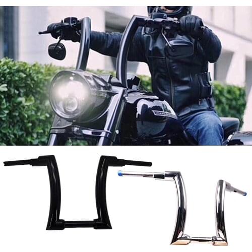 Motorcycle 12" 14" 16" Bar Handlebars for Harley Models Road King 2014-2020