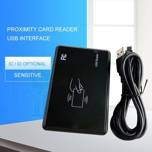 Sensor Reader USB Interface 125Khz Non-Contact Card Reader Response Sensitive Support IC ID Card Connection To PC Android System