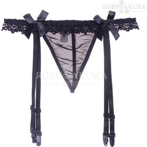 Sexy Velvet 4-Strap Shaper Garter Belt Straps for Stockings/Lingerie (Garter Belt Sold Separately From Stockings) 0302