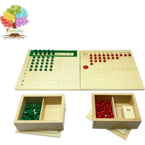 Treeyear Montessori Math Material Multiplication and Division Addition Subtraction (Multiplication and Division)
