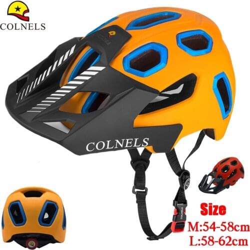 COLNELS Bike Helmet Adult Men Women MTB Moutain Bicycle Helmet Big Sun Visor Breathable Ultralight Outdoor Sport Cycling Helmet