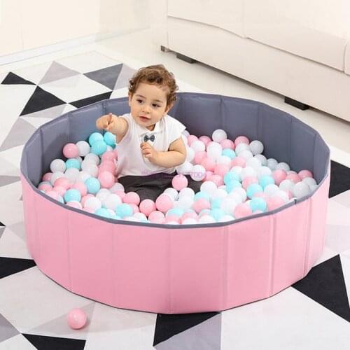 10pcs Foldable Dry Pool Infant Ball Pit Ocean Ball Playpen For Baby Ball Pool Playground Toys For Children Kids Birthday Gift