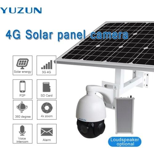 3g 4g solar powered ip camera with sim card 360 degree outdoor security camera wireless surveillance camera