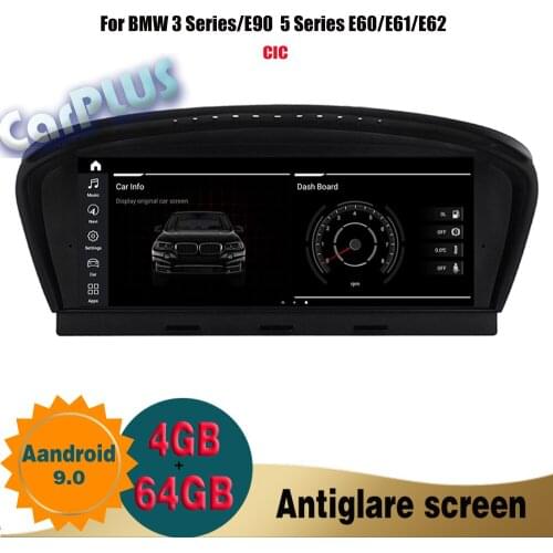 8 core Android 9.0 4+64G car dvd player cars navigation player auto audio for BMW 3 Series E90 5Series E60/E61/E62 CIC gps radio