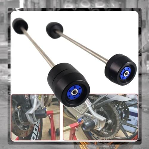 For YAMAHA YZF R1 2007 2008 YZFR1 2004 2005 2006 Motorcycle Accessories Front & Rear Axle Fork Crash Sliders Wheel Protector