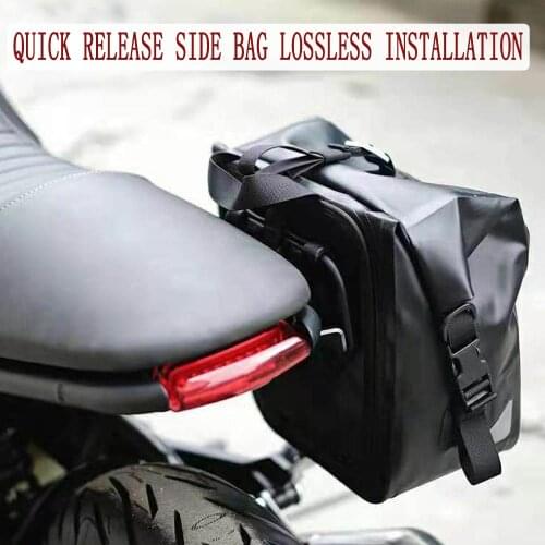 Brixton Crossfire 500 Motorcycle Frame Side Pockets luggage rack Travel Placement Waterproof Bag For Brixton Crossfire 500