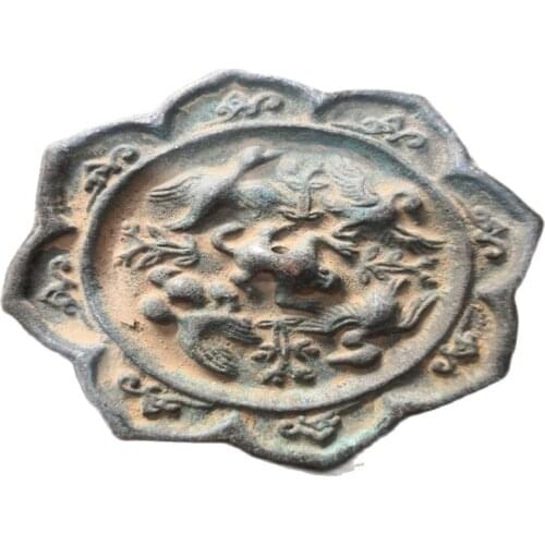 CHINESE OLD Bronzeware bronze mirror feng shui mirror