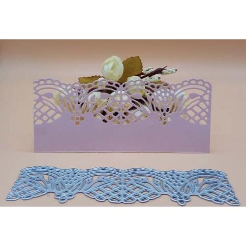 METAL CUTTING DIES cut lace edge frame background gate DIY Scrapbook PAPER CRAFT card album embossing stencils template punch