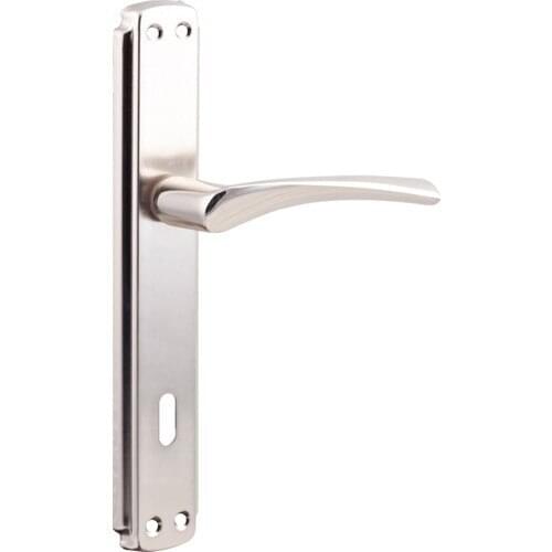 Nobel Polaris Nickel Satin Room Door Handle