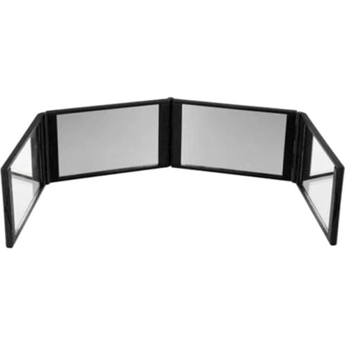 Adjustable Telescoping Cosmetic Mirrors for Makeup Coloring&Cutting 4-Fold Mirror