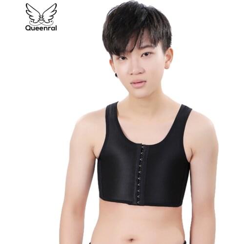 Tomboy bustier corset Lesbian chest binder Casual Tank Top underwear Tomboy Cosplay Vest Tops plus size Breast Tomboy Les