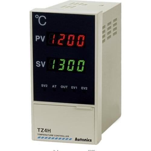 TZ4H-R4C PID Temp Control, W48xH96mm, Digital, Current Output, 1 Alarm Output, PV Retransmission,100-240 VAC