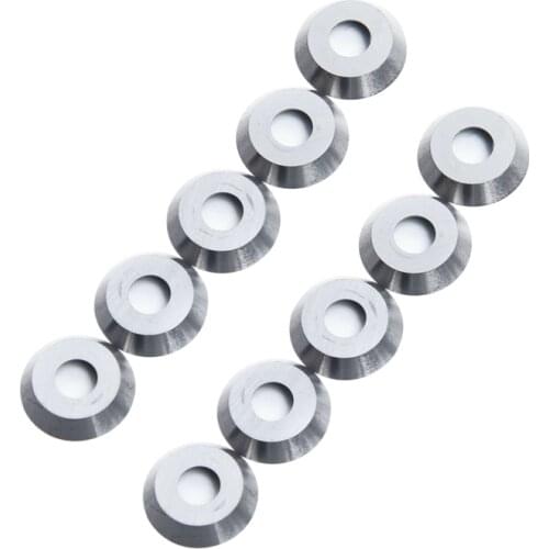 10Pcs Diameter 12mm Round Carbide Cutter Insert Fits for Ci3 Wood Turning Retail