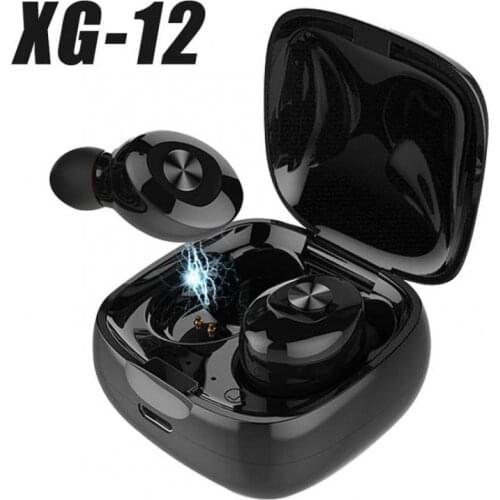 2021 Free Sample XG12 BT 5.0 Ture Wireless Bluetooth earphone HiFi Sound Audifonos stereo handsfree headphone For iphone 10 11