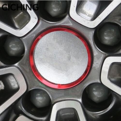 Car Styling Ring Wheel Hub Decoration Circle For Mitsubishi Airtrek ASX Delica D5 Endeavor Montero Outlander 2 3 XL Pajero 2 4