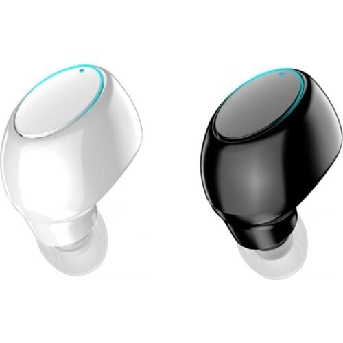 X6 Wireless Headphone Handsfree Voice Prompt ABS Stereo Bluetooth 5.0 Earbud for Sports