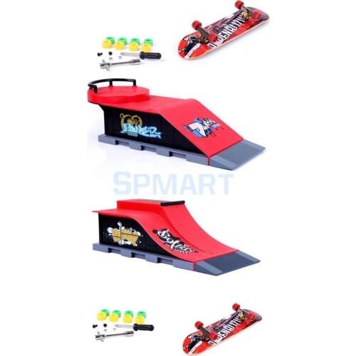 DIY Site Skate Park Ramp Finger Board Skateboard Site Ultimate Sports Prop