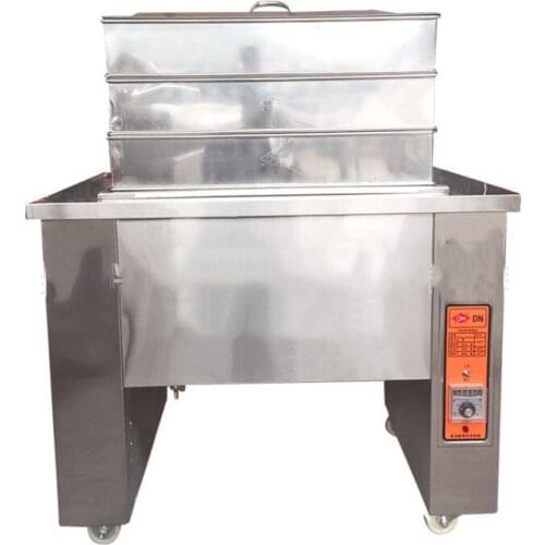 DN-10B Muti-Function Stainless Steel Electric Heating Pot fryer Fried Steam Stew Steamer Fast Heating Machine