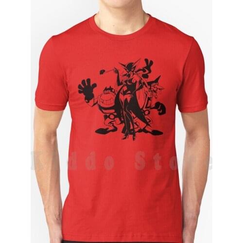 Doronjo-Boyacky-Tonzura T Shirt Diy Big Size 100% Cotton Manga Future Robot Daltanious Daltanius Mirai Robo Darutaniasu