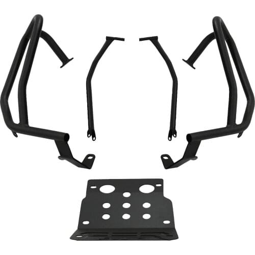 Gp Kompozit CRF 250 Rally Engine Guard Frame Protector with Fairing Guard FULL KIT 2017-2020