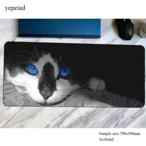 Cat mousepad Customized 900x400x4mm Computer mouse mat gamer gamepad pc Personality gaming mousemat desk pad office padmouse