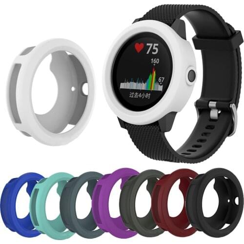 Soft Protector Cover Case For Garmin Vivoactive 3 Silicone Protective Frame Skin Shell Cover For vivoactive3 TPU Case