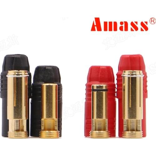 Amais patent AS150 gold plated anti-ignition plug remote control model accessories 7mm resistance banana head is a hot seller