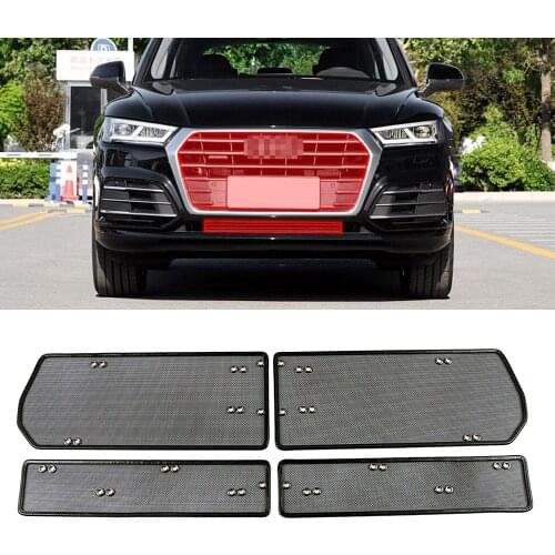 For Audi Q5 B8 FY 2015-2020 Front Grille Insect Net Radiator Protective Mesh Condenser Protection Cover Anti Pest Dust Garbage