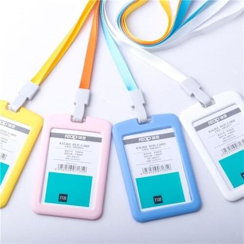 7135 Kalike Reap Silicon Id/ic Card Holder (able to Hold 2 Cards!) for Kids Name Label School Camp Office Business