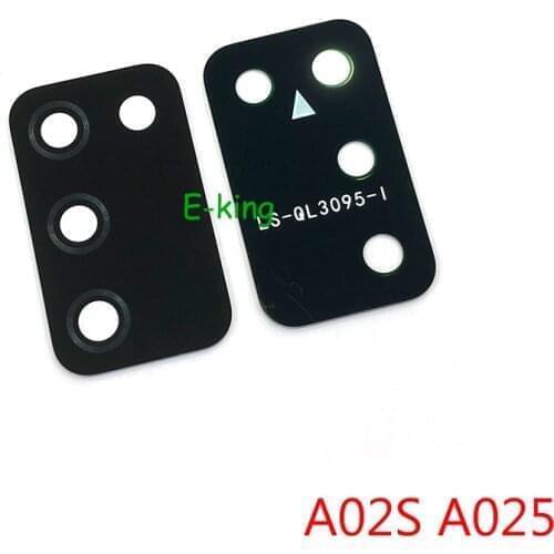 20PCS Rear Back Camera Glass Lens Cover For Samsung Galaxy A02S A025 With Ahesive Sticker