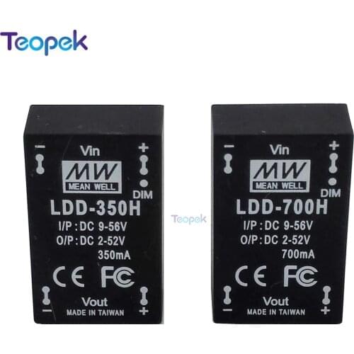 MEANWELL LDD350H LDD500H LDD700H LDD1000H MEAN WELL Original DC-DC Constant Current Step-Down LED Driver
