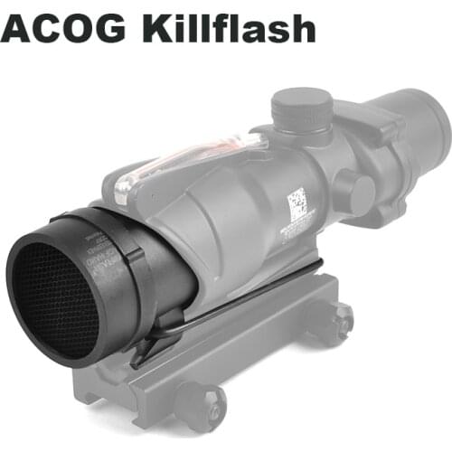 Tactical Airsoft Accessories ACOG 4X32 Kill flash for Style Red Dot Sight For Rifle Scope Hunting Accessories