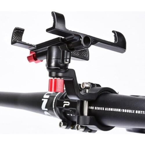 Aluminum Alloy Bike Phone Holder Adjustable Bicycle Phone Mount Non-slip Bicycle Support Bike Accessories Universal accessories