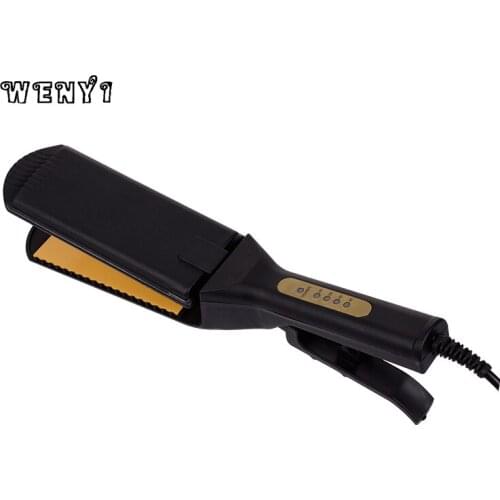 Hair Straightener Four-Gear Temperature Adjustment Ceramic Tourmaline Lonic Flat Lron Curling Iron Hair Curler For Women Hair