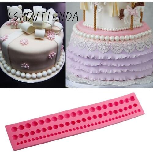 Pearl String Paste Bead Clay Mold Cake Decorating Gum Pastry Chocolate Clay Mould kitchen items and gadgets accessories tools
