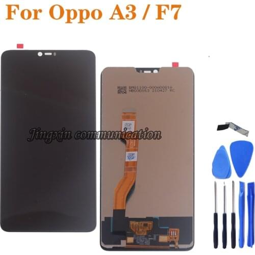 6.23" LCD For Oppo A3 CPH1837 LCD Display Touch Screen Digitizer Assembly For Oppo F7 CPH1819 CPH1821 Screen replacement kit