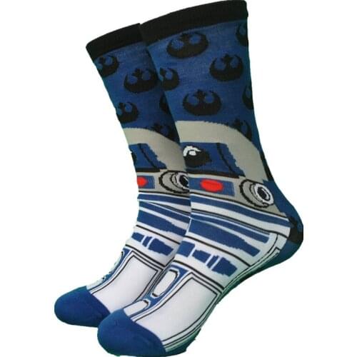 2 Pairs Novelty Socks Cotton Hit Color Odd Future Mens Socks Skateboard Socks