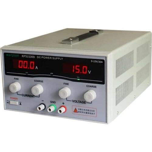 2 Pcs KPS1530D High precision Adjustable LED Dual Display Switching DC power supply 220V EU 15V/30A