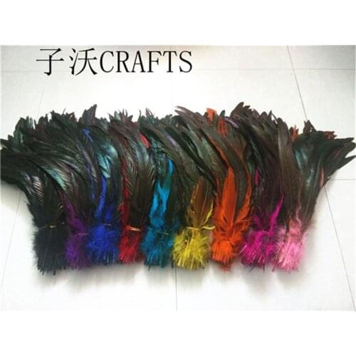 50-100 pcs quality Rooster tail feathers, 12-14 "/ 30-35cm DIY decoration accessories, weddings, family