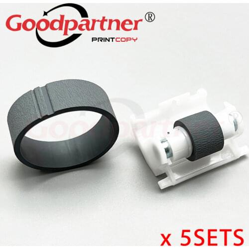 5X Feed Separation Pickup Roller Rubber Tire for EPSON L3110 L3150 L4150 L4160 L3156 L3151 L1110 L3158 L3160 L4158 L4168 L4170
